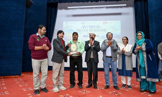 CEC Dr Jaffer attends World Mental Health Day Programme.