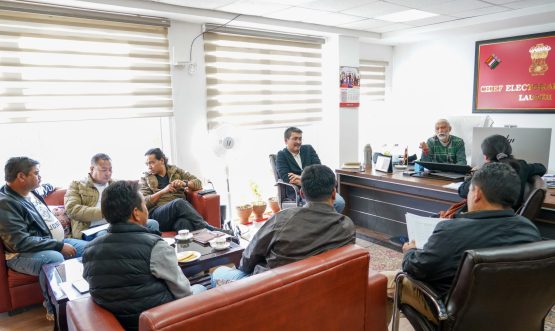 CEO Ladakh Interacts with Political Parties on Municipal Electoral Roll Revision; Urges Eligible Electors to Submit Claims by October 15.
