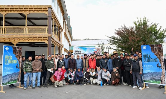 EC Altaf Hussain Inaugurates Basic Rock Climbing Course at TFC Kargil.