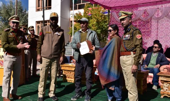Police Commemoration Day Observed at District Police Headquarters, Khaltsi.