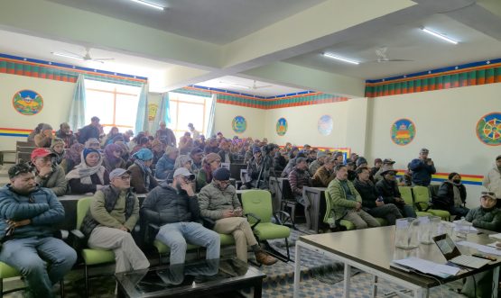 Draw of Lots for Women’s Reservation in 13 Panchayat Halqas Held in Zanskar.