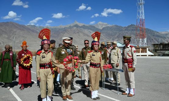 Police Commemoration Day Observed in Zanskar to Honour Martyrs.