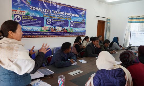 DIET Leh Commences Two-Day SMC Training Programme for Kharu Zone.
