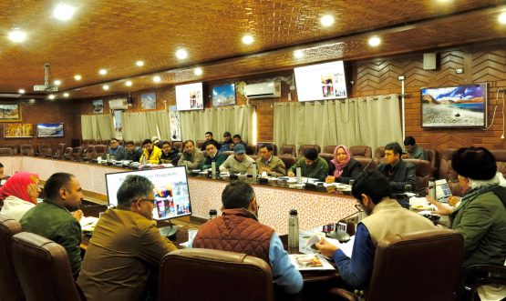 Hon’ble Member, National Green Tribunal, Dr. Afroz Ahmad Chairs Review Meeting on Compliance with NGT Directions for District Environment Plan, Kargil.