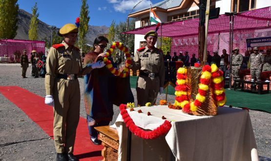 Police Commemoration Day Observed at District Police Headquarters, Khaltsi.
