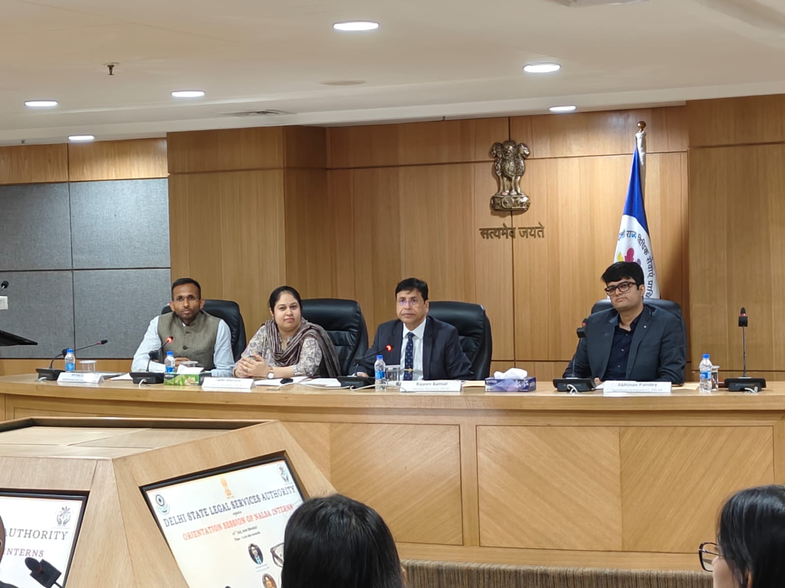 Delhi State Legal Services Authority organized a half day Orientation Programme for NALSA Interns on 07.07.2025