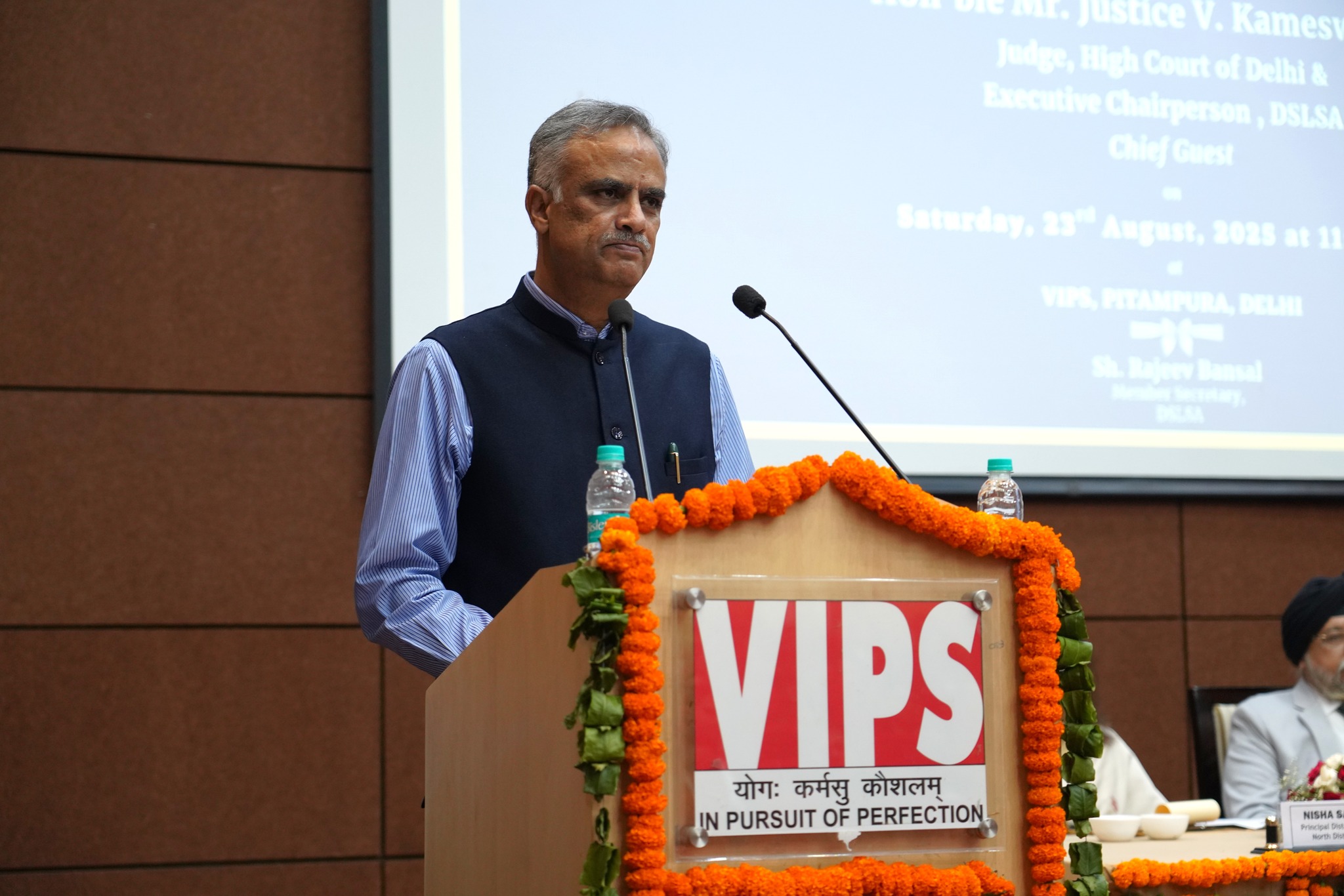 Valedictory Session of Para Legal Volunteers Training at VIPS