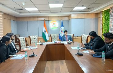 Delhi State Legal Services Authority organized an orientation programme for the 6 interns from NALSA