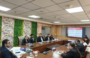Visit of NALSA Interns