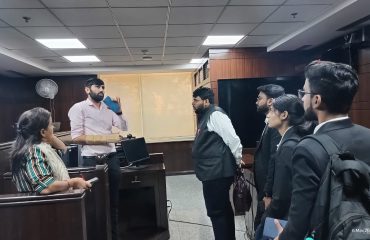 Delhi State Legal Services Authority organized an orientation programme for the 6 interns from NALSA