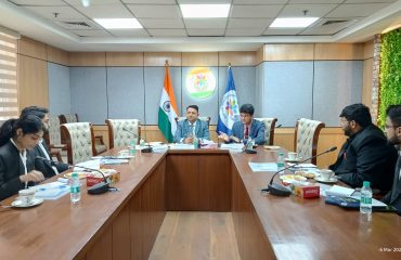 Delhi State Legal Services Authority organized an orientation programme for the 6 interns from NALSA