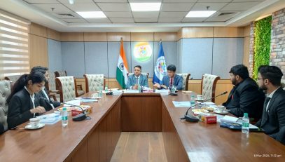 Delhi State Legal Services Authority organized an orientation programme for the 6 interns from NALSA