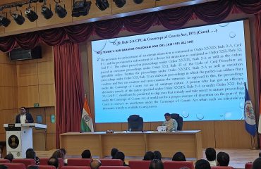 Induction Training Programme for the newly empanelled Legal Services Advocates (Day-2)