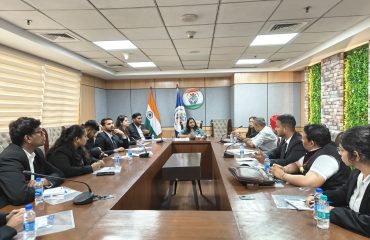 Visit of Nalsa Interns