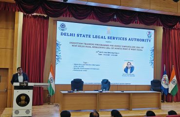 Induction Training Programme for the newly empanelled Legal Services Advocates (Day-3)