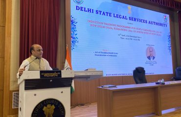 Induction Training Programme for the newly empanelled Legal Services Advocates (Day-3)