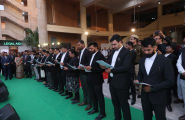 Inauguration Ceremony of the Newly Established Legal Aid Defence Counsel System for North and North West DLSA