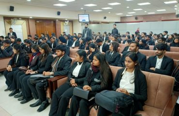Valedictory session for Law Interns undergoing Winter Internship Programme 2023-24