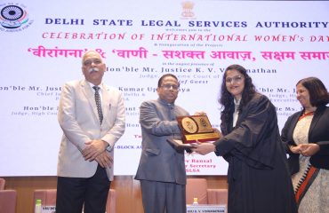 On the occasion of International Women’s Day – 2025, DSLSA launched the Project “वीरांगना” and “वाणी – सशक्त आवाज, सक्षम समाज”