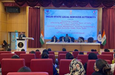 SLSA organized an interaction session with victims of sexual offenses and acid attack who have recently received compensation from the Delhi State Legal Services Authority