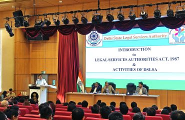 Induction Training Programme for the newly empanelled Legal Services Advocates (Day-1)