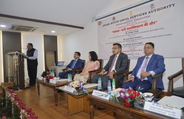 Delhi State Legal Services Authority initiated a week long Project “मशाल- नारी सशक्तिकरण की ओर”