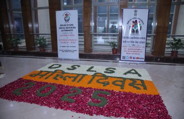 On the occasion of International Women’s Day – 2025, DSLSA launched the Project “वीरांगना” and “वाणी – सशक्त आवाज, सक्षम समाज”