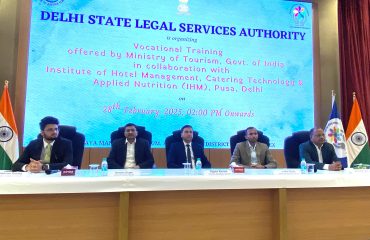 SLSA organized an interaction session with victims of sexual offenses and acid attack who have recently received compensation from the Delhi State Legal Services Authority