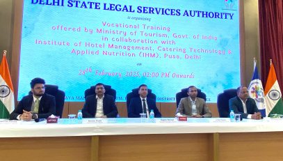 SLSA organized an interaction session with victims of sexual offenses and acid attack who have recently received compensation from the Delhi State Legal Services Authority