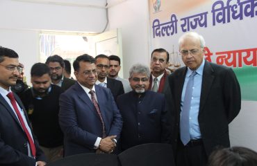 Inauguration of Legal Services Clinic at National Forensic sciences University, Delhi Campus.