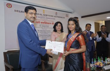 Delhi State Legal Services Authority initiated a week long Project “मशाल- नारी सशक्तिकरण की ओर”