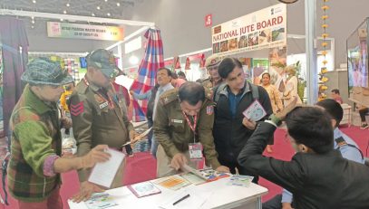 DSLSA setup a help desk/Stall in India International Trade fair 2023