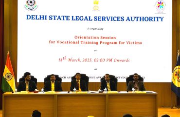 Under the “वीरांगना” Project, the Delhi State Legal Services Authority (DSLSA) organized an interaction session for survivors of sexual offenses and acid attacks (second batch)