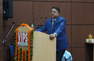 Chief Guest in the 3rd National Nukkad Natak Competition: Antarnad organized by VIPS