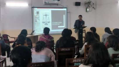 Day 8 of the Add-on-Certificate Course (third batch) at Daulat Ram College