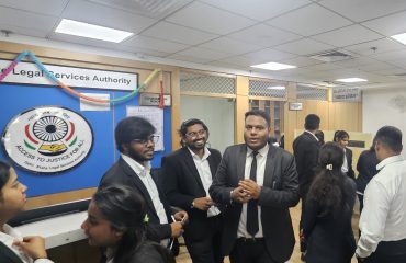Visit of Nalsa Interns