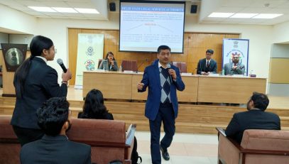 Orientation program of Winter Internship Program 2023-24.