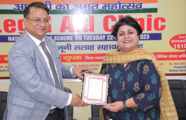 INAGURATION OF LEGAL AID CLINIC In Association With ADITI MAHAVIDYALYA WOMEN'S COLLEGE