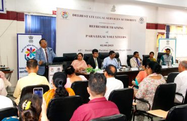 Refresher Training Programme for Para Legal Volunteers