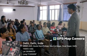 Session for Add on Certificate Course, Legal Literacy, Awareness and Aid