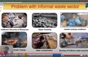 Webinar on “E-Waste Management”
