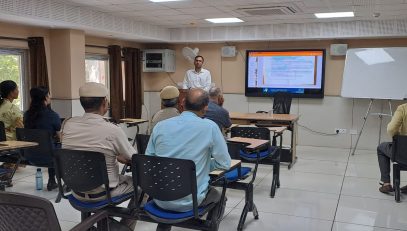 Specialized Training Centre, Rajender Nagar had organized a Training Programe on “Plea Bargaining” for Police Officials of the rank of SI and Inspectors.