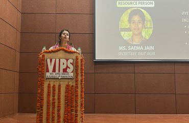Third Day of 3 Days Para Legal Volunteer Training for the students of Vivekanand Institute of Professional Studies