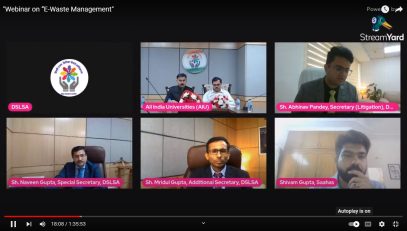 Webinar on “E-Waste Management”