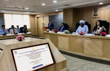 DSLSA organized a Capacity Building Programme for Legal Services Advocates (on Session panel) on 22nd July, 2023