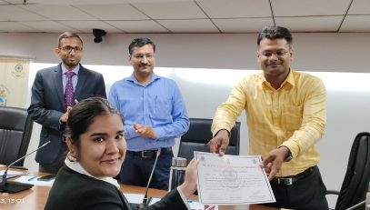 Valedictory Session of the Summer Internship Programe 2023