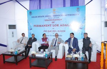 Inauguration of Permanent Lok Adalat-1 at Sector-13, Rohini
