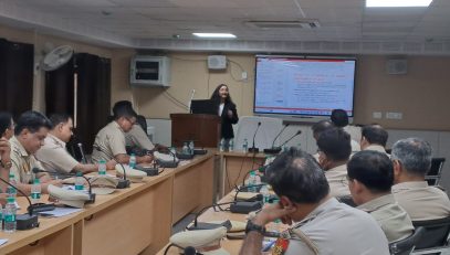 Session for the Training of newly appointed SHO’s at Delhi Police Academy, Rajender Nagar.