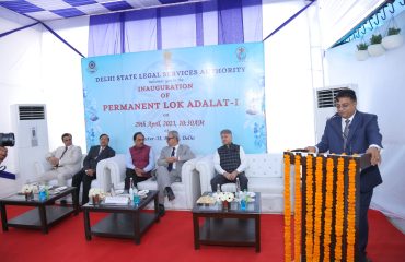 Inauguration of Permanent Lok Adalat-1 at Sector-13, Rohini