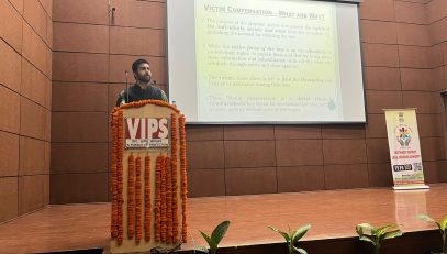 Second Day of 3 Days Para Legal Volunteer Training for the students of Vivekanand Institute of Professional Studies